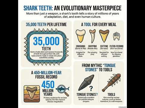 Shark Teeth: Biology, Evolution, and Cultural History