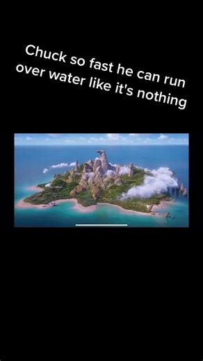Chuck >>>> any other angry bird. #chuck #angrybirds #run #over #water #funny