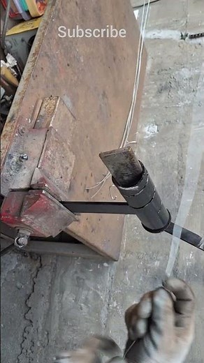 homemade chain link fencing machine | DIY fencing chain making tool | #tools