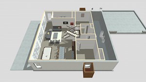 Basement Layout Idea - Download Free 3D model by OakBridge Development (@oakbridge)