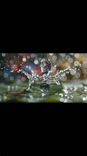 “Raindrops Are Mini Worlds… Watch Closely! 🌧️🔍”|@themacrogalaxyscapes