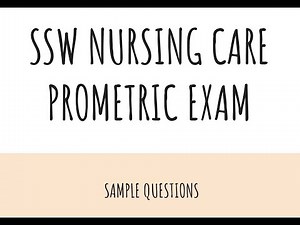 SSW Prometric Nursing Care Test Questions and Answers PART-1 BASIC OF CAREGIVING