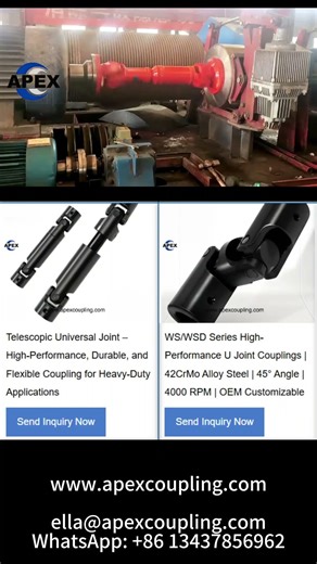 Universal joint coupling Apexcoupling #powertransmission #apexcoupling #driveshaft #universaljoint