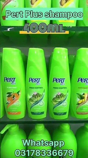 Pert Plus Shampoo 400/1000ml for all hair problems #shorts #hairfall #dandruff #longhair #shinehair