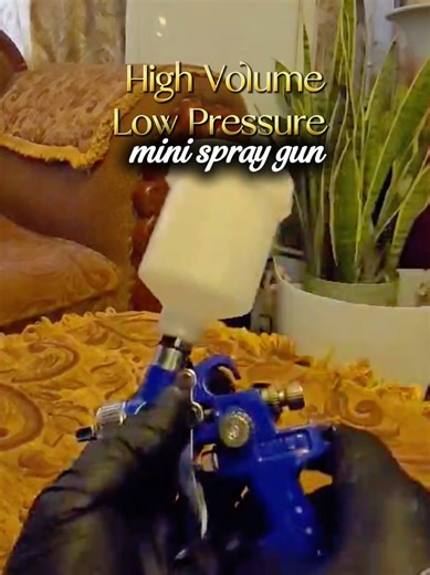 A small yet powerful tool, the mini HVLP spray gun offers precise control and a smooth finish perfect for detailed projects. Lightweight and efficient, it minimizes paint wastage while delivering professional results effortlessly. Ideal for DIY, crafts, and small-scale painting jobs.#sprayer #spraygun #minisprayer #hvlpsprayer #minihvlpspraygun