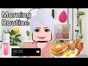 A Preppy Morning Routine of a Roblox BADDIE ! 💅🏻☀️🫧 + McDonald’s!! Episode 4
