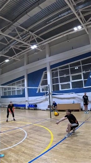 Headshot! #pov #volleyball