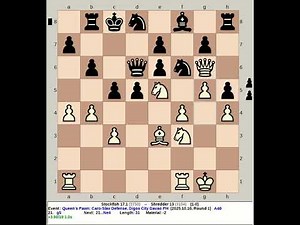 Stockfish 17.1 vs Shredder 13 | Queen's Pawn: Caro Slav Defense #chess
