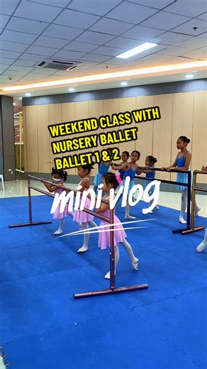 Weekend Class with our Nursery Ballet, Ballet 1 & 2 | Beginner & Level 1 students #CapCut #dumaguete #fypシ #ballet #ClassicalBallet