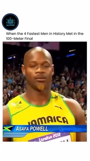 knowledge motivation and facts on Instagram: "The 100-meter final at the London 2012 Olympics was a historic moment in athletics. Usain Bolt, already a legend of the sport, successfully defended his Olympic title, setting a new Olympic record with a time of 9.63 seconds—just 0.05 seconds slower than his world record. This race was remarkable not only for Bolt’s impressive victory but also for the fierce competition he faced. Yohan Blake, the 2011 world champion, was seen as a major threat to Bol