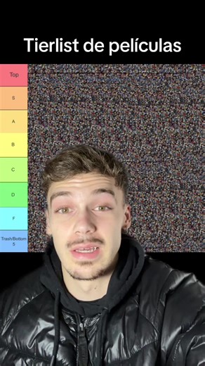 Clasificación de películas en tierlist al estilo Joséada