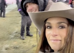 Danica Patrick Has Everyone's Attention With Outfit At Bears vs. Rams Game