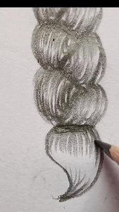Simple Hair tutorials braided and curled #sketch