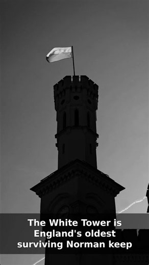 The White Tower is England's oldest surviving Norman keep