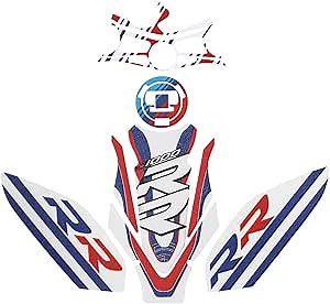 Motorcycle Gas Tank Protector Fuel Oil Tank Pad Stickers Decal Kit for S1000RR 2019 2020 2021 2022