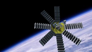 Made In Space is developing Archinaut, a floating robotic factory designed to 3D print and assemble large structures in space. | CNBC