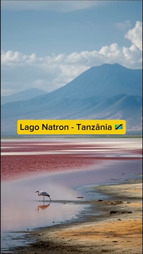 8.8K views · 234 reactions | Existe um lago na Tanzânia que parece...