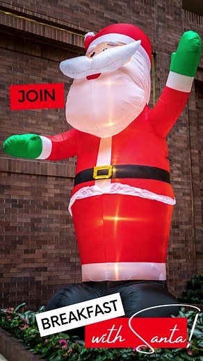 Breakfast with Santa 🎅 is the #perfect way to create holiday memories with your family! Reserve your spot today and be #merry! It's all #jolly here at the Hilton Anatole! 🎄 🎅 🎁 https://hil.tn/pw4jo2 | Hilton Anatole Dallas