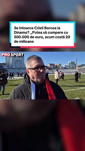 Cristi Borcea se întoarce la Dinamo: O oportunitate ratată