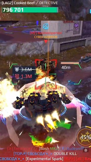 Vector VS Ultimate Revenant 💀😱 | WR - War Robots 12.0