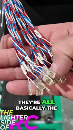 RC Plane Wiring: Labeling, Bundling, and Installation Made Easy! #shorts