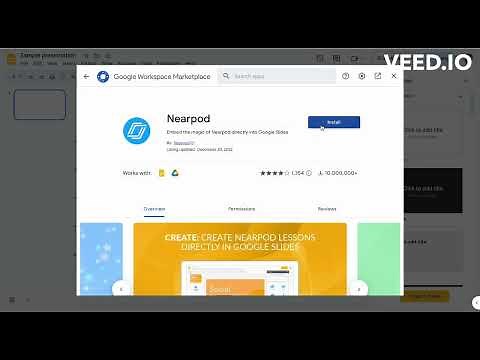 How to add a Google Slides add-on
