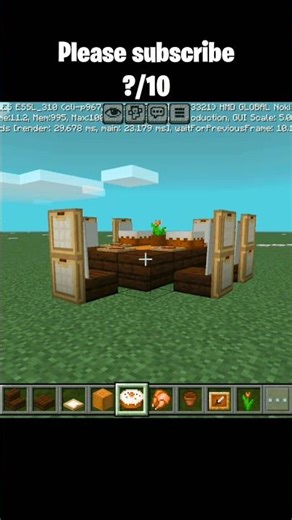 Dining table idea #viralshort #minecraft