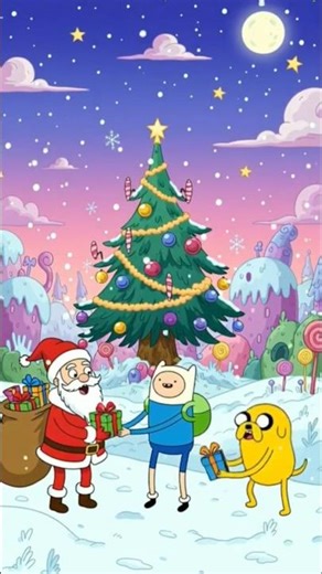 Santa Meets Cartoon Network Characters 🎅🎁 | Christmas Special Animation
