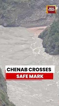 J&K Rain Fury: Baglihar Dam Opens Gates as Chenab River Crosses Safe Mark #kashmir #chenab #flood