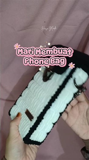 mari membuat phone bag #shorts #diy #diycrafts #tutorial #tutorials #handmade #hasamade #phonebag