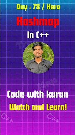 Master Hashmap in C++ in 60 Seconds! | C++ Hashmap Explained#shorts #ytshorts #dsa
