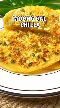 Paneer Moong Dal Chilla/Cheela Recipe