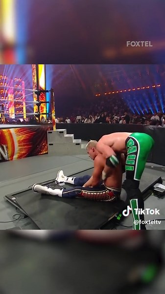 The Maverick takes flight into the danger zone once again ✈️ #WWE #WWEKingAndQueen #LoganPaul #Maverick #CodyRhodes #AmericanNightmare #Foxtel