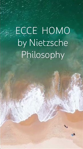 Ecce Homo - Why I Am So Wise - his last book- #philosophy #nietzsche