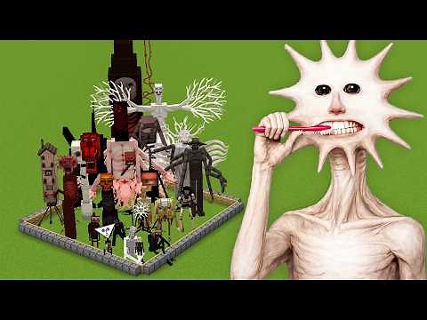 All New Doctor Nowhere Creatures combined in minecraft