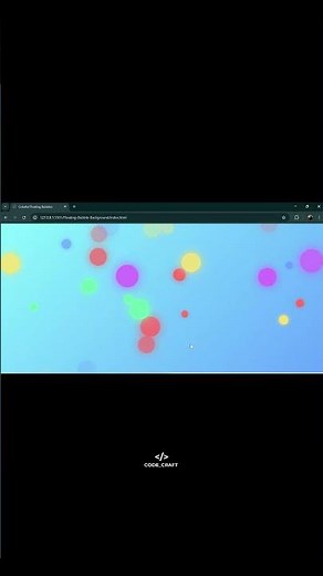 🫧 Colorful Bubble Vibes – Magical Floating Animation for Chill Videos ✨