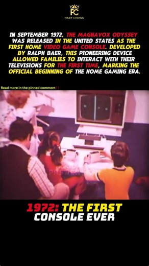 1972 The First Console Ever #shorts #history