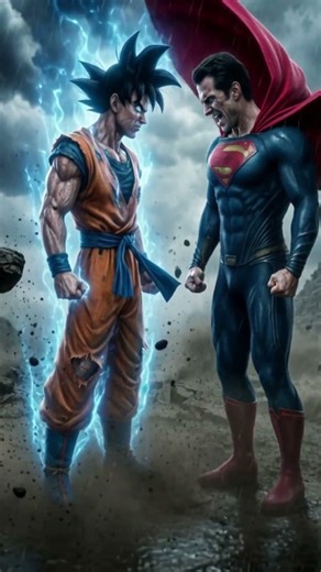 Goku vs Superman — Quem é o Mais Forte de Verdade?