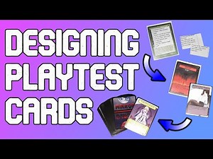 TCG Design - Playtest Cards