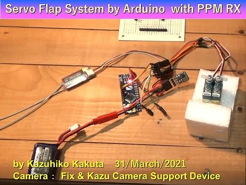 Servo Flap System by Arduino with PPM RX