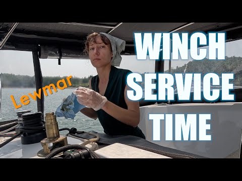 Lewmar Winch Service and My Best REWARD for a Hard Work | S2 Throw 119
