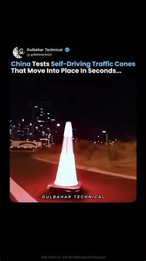 China’s Self-Driving Cones Wow the Internet 😮