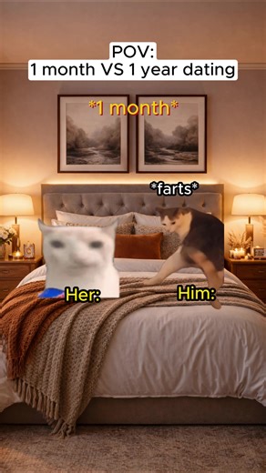 Expectations vs. Reality in 1 Month vs. 1 Year of Dating