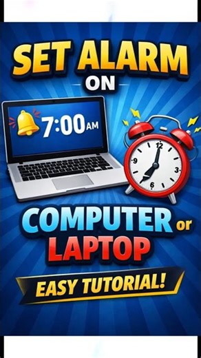 #shorts #ytshorts #shortsfeed #alarm #windows #tipsandtricks #laptop #howto