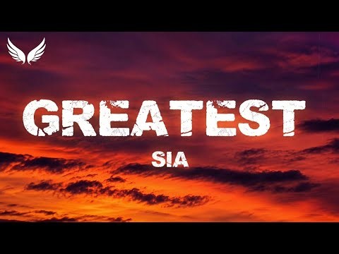 Sia – The Greatest (Lyrics) | Official Lyrics Video | Zyphora Vibes #sia #greatest