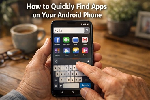 How to Quickly Find Apps on Your Android Phone