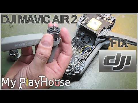 DJI Mavic Air 2 - Repair Left Front Motor Arm Replacement - 1213