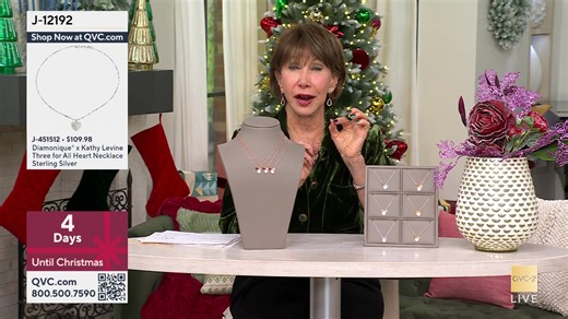 You are watching Diamonique(R) x Kathy Levine on QVC2®. Shop the show, here: https://qvc.co/shopqvc2december2025 | QVC Live