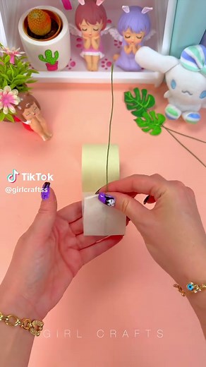 DIY Mini Monstera Plant for Room Decor