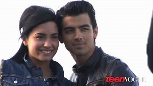 Demi Lovato and Joe Jonas's Teen Vogue Cover Shoot